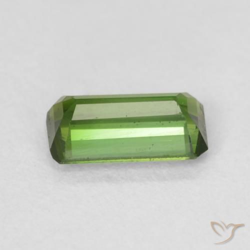 Tourmaline Gemstone in 7.1 x 3.8 mm Size for Sale, Tourmaline Stone in Medium Green Color