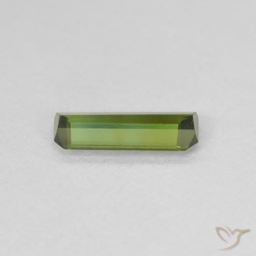 Tourmaline Gemstone in 9.6 x 4 mm Size for Sale, Tourmaline Stone in Medium Green Color