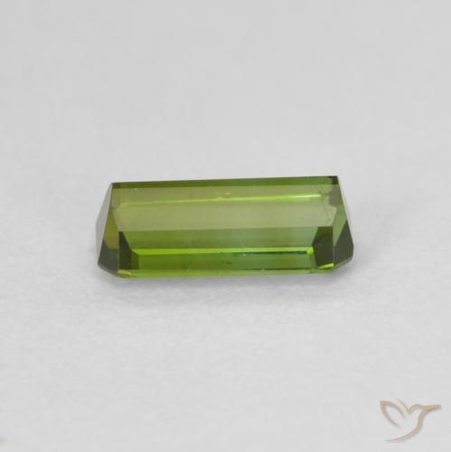 Tourmaline Gemstone in 7.6 x 3.4 mm Size for Sale, Tourmaline Stone in Yellowish Green Color