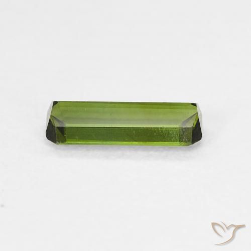 Tourmaline Gemstone in 8.2 x 3.4 mm Size for Sale, Tourmaline Stone in Medium Green Color