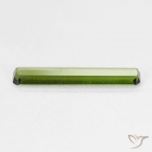 Tourmaline Gemstone in 16 x 3 mm Size for Sale, Tourmaline Stone in Deep Green Color