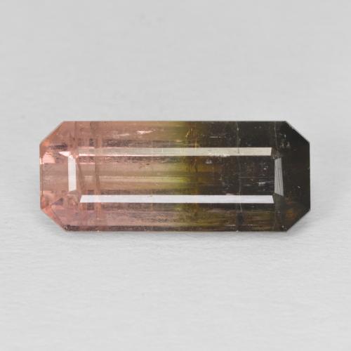 5.84 ct Loose Octagon Cut Tourmaline, 17.1 x 17.1 mm From Mozambique, Photo A
