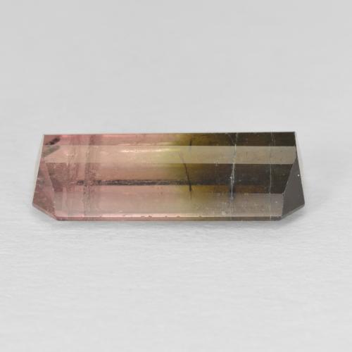 Tourmaline Gemstone in 17 x 17 mm (calibrated) Size for Sale, Tourmaline Stone in Bi-color Color