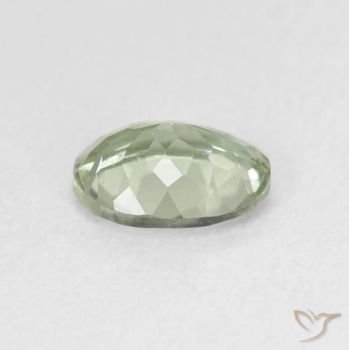 Tourmaline Gemstone in 8 x 6 mm (calibrated) Size for Sale, Tourmaline Stone in Light Forest Green Color