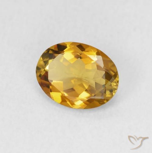 1.09 ct Brown Tourmaline Stone, Natural Tourmaline in Oval Facet Shape for Sale