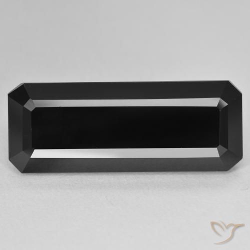 18.12ct Natural Schorl Tourmaline, Emerald Cut, Opaque