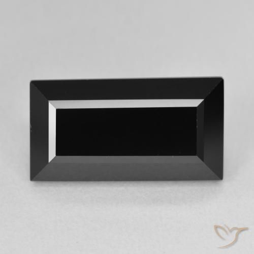 9.33ct Natural Schorl Tourmaline, Baguette, Opaque