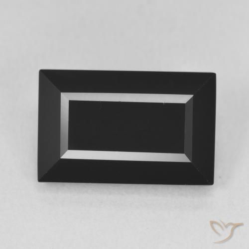 7.82ct Natural Schorl Tourmaline, Baguette, Opaque
