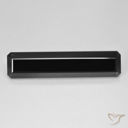 15.23ct Natural Schorl Tourmaline, Emerald Cut, Opaque
