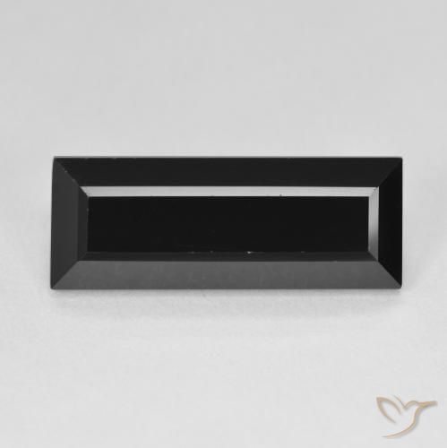8.92ct Natural Schorl Tourmaline, Baguette, Opaque