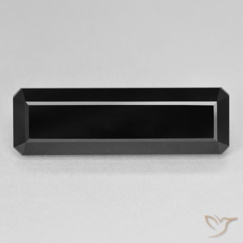 11.16ct Natural Schorl Tourmaline, Emerald Cut, Opaque