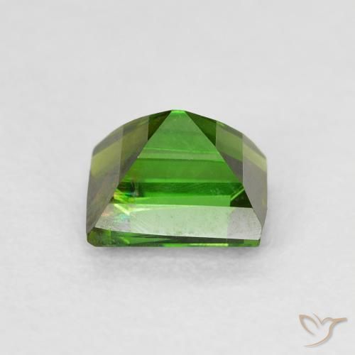 Tourmaline Gemstone in 5.9 x 4.9 mm Size for Sale, Tourmaline Stone in Forest Green Color