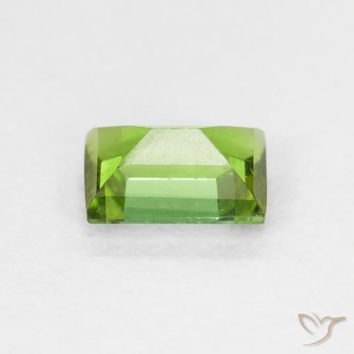 Tourmaline Gemstone in 5.9 x 4.5 mm Size for Sale, Tourmaline Stone in Medium Green Color