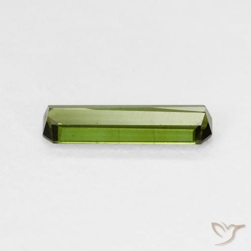 Tourmaline Gemstone in 10.1 x 3 mm Size for Sale, Tourmaline Stone in Medium Green Color