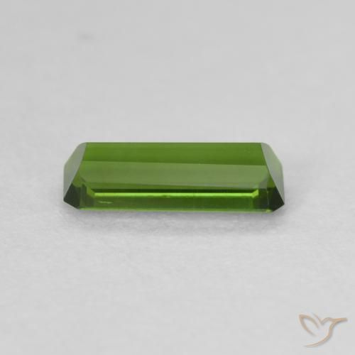 Tourmaline Gemstone in 8.7 x 3.7 mm Size for Sale, Tourmaline Stone in Medium Green Color
