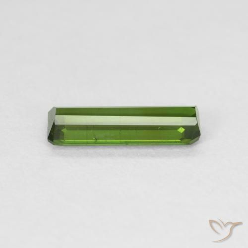 Tourmaline Gemstone in 10.3 x 3.8 mm Size for Sale, Tourmaline Stone in Medium Green Color