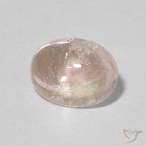 1.96 ct Pink Tourmaline Stone, Natural Tourmaline in Oval Cabochon Shape for Sale