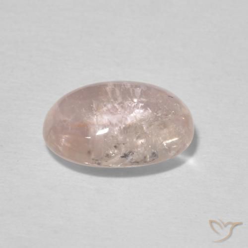 Tourmaline Gemstone in 9 x 7 mm (calibrated) Size for Sale, Tourmaline Stone in Very Light Pink Color