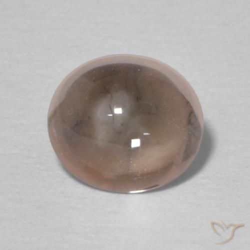 0.88ct Natural Orangish Pink Tourmaline, Oval, Transparent