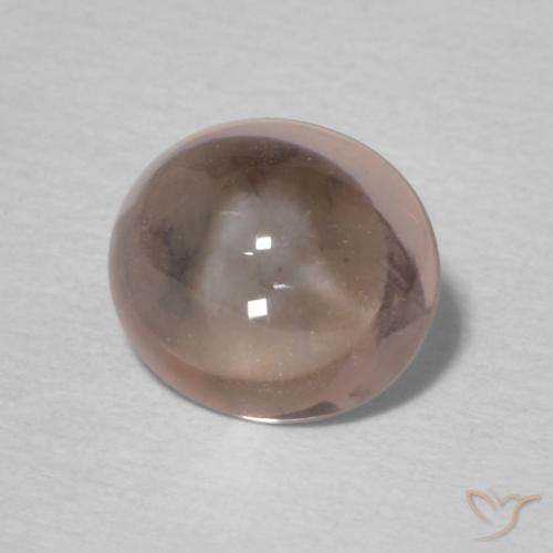 0.88 ct Pink Tourmaline Stone, Natural Tourmaline in Oval Cabochon Shape for Sale