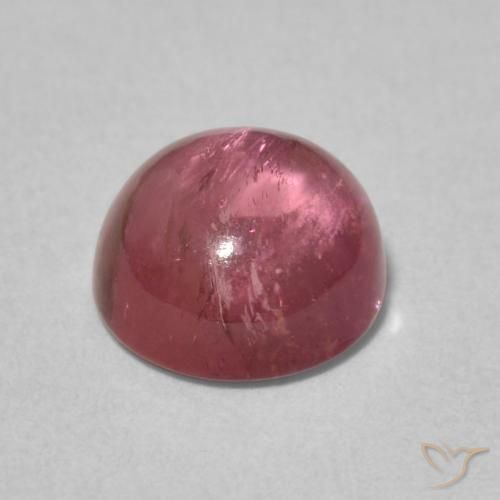 Tourmaline Gemstone in 7 mm (calibrated) Size for Sale, Tourmaline Stone in Intense Pink Color