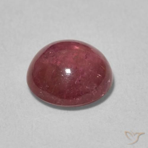 Tourmaline Gemstone in 7 mm (calibrated) Size for Sale, Tourmaline Stone in Orangish Pink Color
