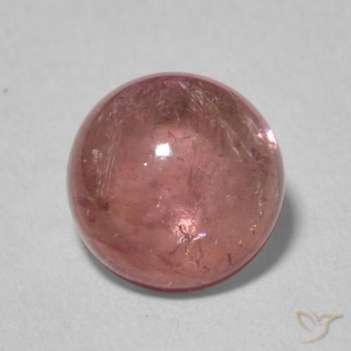 1.79ct Natural Medium Pink Tourmaline, Round, Transparent