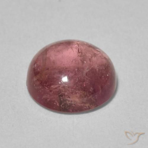 Tourmaline Gemstone in 7.5 mm (calibrated) Size for Sale, Tourmaline Stone in Medium Pink Color