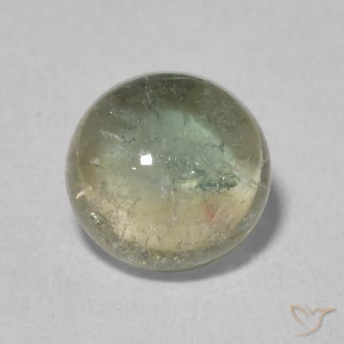1.67ct Natural Multicolor Tourmaline, Round, Transparent