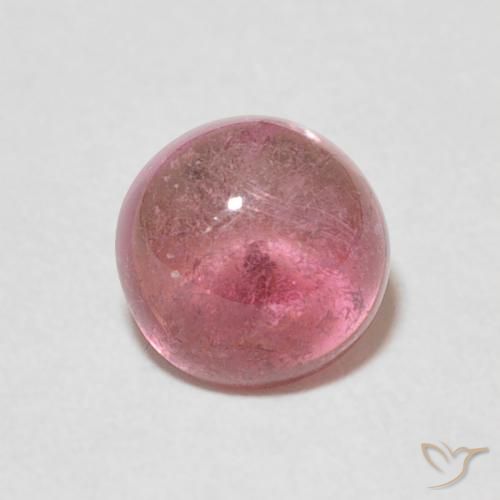 1.05ct Natural Deep Pink Tourmaline, Round, Transparent