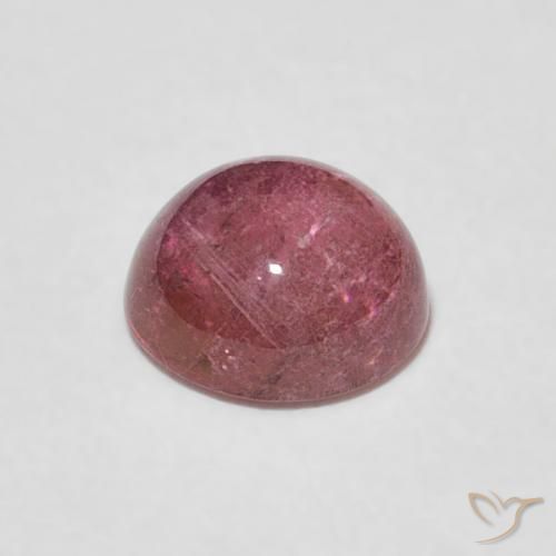Tourmaline Gemstone in 6.5 mm (calibrated) Size for Sale, Tourmaline Stone in Deep Pink Color