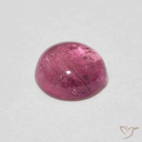 Tourmaline Gemstone in 6 mm (calibrated) Size for Sale, Tourmaline Stone in Bubblegum Pink Color