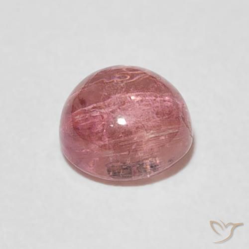 Tourmaline Gemstone in 6.5 mm (calibrated) Size for Sale, Tourmaline Stone in Orange Pink Color