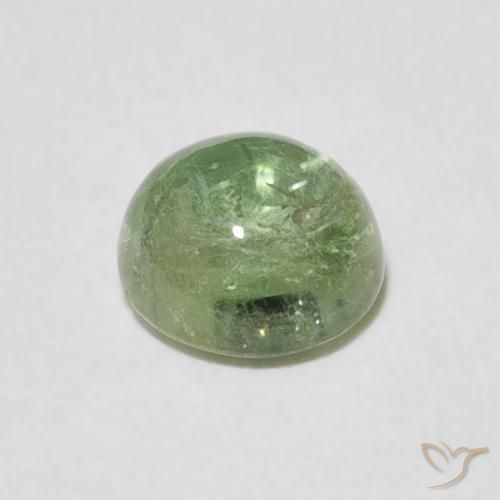 Tourmaline Gemstone in 6 mm (calibrated) Size for Sale, Tourmaline Stone in Light Green Color