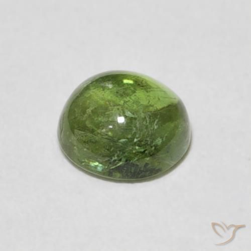 Tourmaline Gemstone in 6 mm (calibrated) Size for Sale, Tourmaline Stone in Earth Green Color