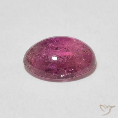 Tourmaline Gemstone in 8 x 6 mm (calibrated) Size for Sale, Tourmaline Stone in Fruit Punch Red Color