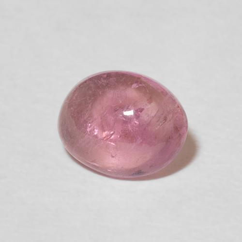 1.27 ct Pink Tourmaline Stone, Natural Tourmaline in Oval Cabochon Shape for Sale
