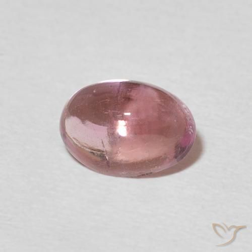 1.15 ct Pink Tourmaline Stone, Natural Tourmaline in Oval Cabochon Shape for Sale