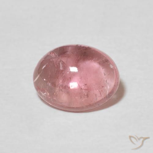 1.31ct Natural Bubblegum Pink Tourmaline, Oval, Transparent
