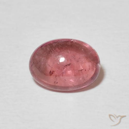 1.33ct Natural Purplish Red Tourmaline, Oval, Transparent