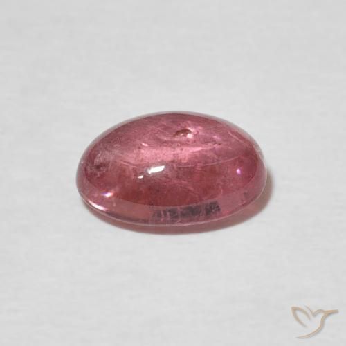 Tourmaline Gemstone in 8 x 6 mm (calibrated) Size for Sale, Tourmaline Stone in Purplish Red Color