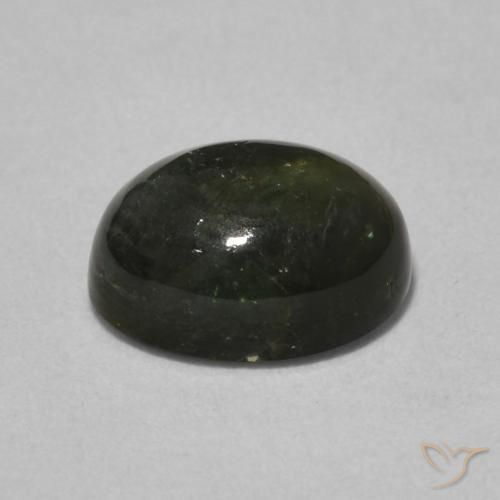 Tourmaline Gemstone in 8 x 6 mm (calibrated) Size for Sale, Tourmaline Stone in Deep Green Color