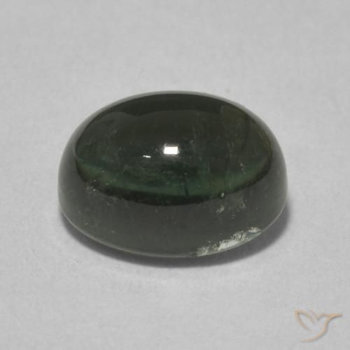 Tourmaline Gemstone in 8 x 6 mm (calibrated) Size for Sale, Tourmaline Stone in Forest Green Color