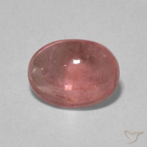 1.23ct Natural Fruit Punch Red Tourmaline, Oval, Transparent