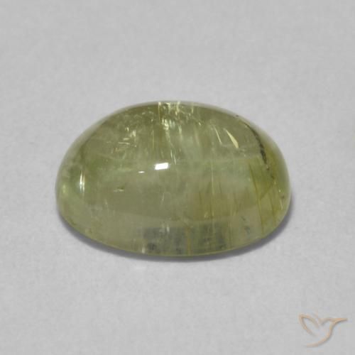Tourmaline Gemstone in 8 x 6 mm (calibrated) Size for Sale, Tourmaline Stone in Warm Forest Green Color