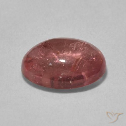 Tourmaline Gemstone in 8.4 x 6.2 mm Size for Sale, Tourmaline Stone in Dark Pink Color