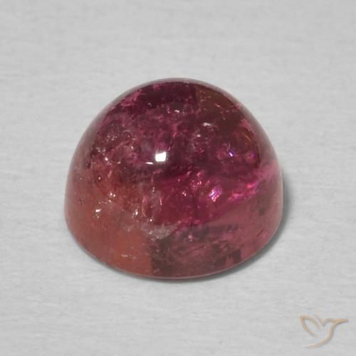 Tourmaline Gemstone in 6.5 mm (calibrated) Size for Sale, Tourmaline Stone in Deep Magenta Color