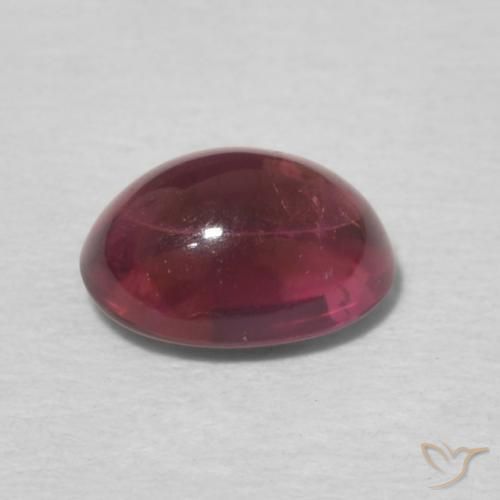 Tourmaline Gemstone in 6.7 x 5.2 mm Size for Sale, Tourmaline Stone in Deep Pink Color