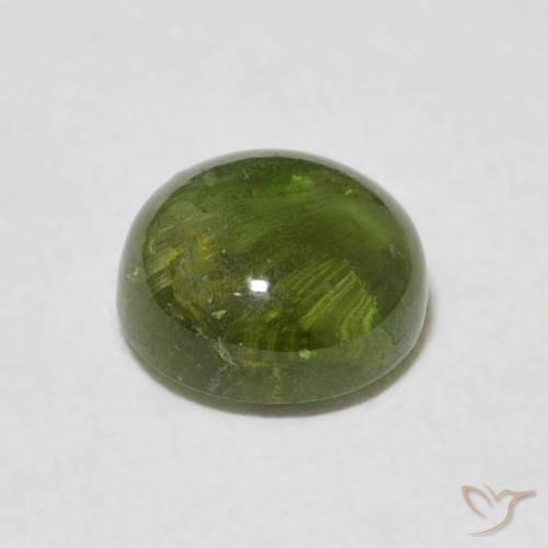 Tourmaline Gemstone in 7 mm (calibrated) Size for Sale, Tourmaline Stone in Medium Green Color