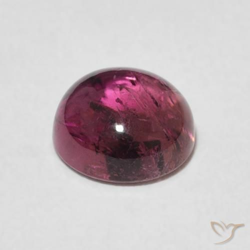 Tourmaline Gemstone in 7 mm (calibrated) Size for Sale, Tourmaline Stone in Deep Pink Color